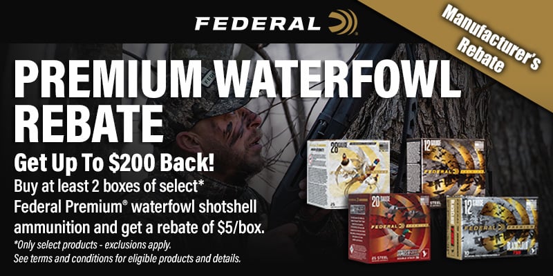Rebate: Premium Waterfowl Rebate